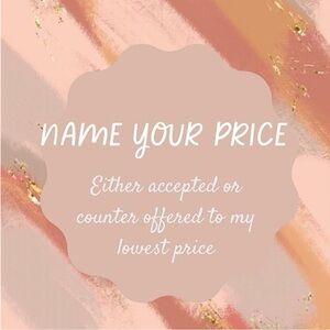 ONLY FOR 24 HOURS!! Name ur price on any item